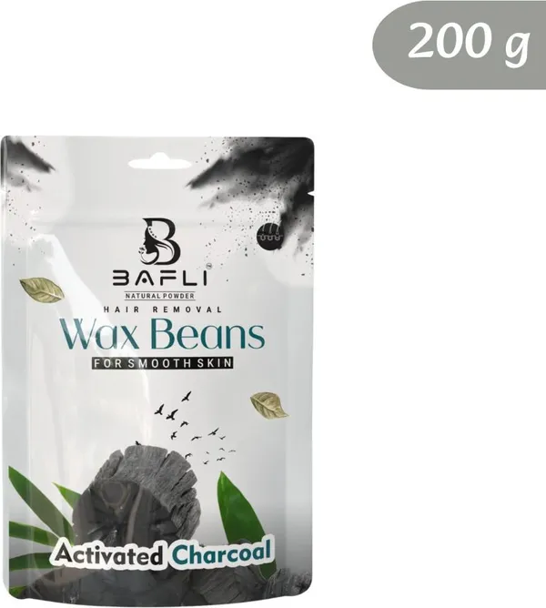Bafli_Hair_Removal_Brazilian_Hard_Wax_Beans_For_Face,_Bikini_Areas_|ACTIVETED_CHARCOAL_Wax_(200_g)