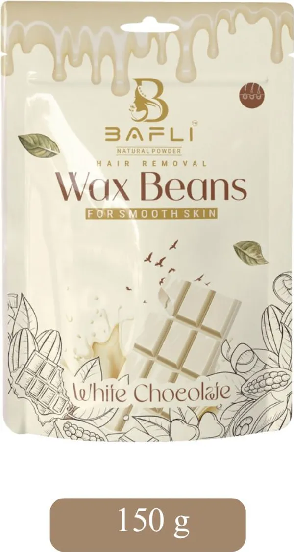 Bafli_Hair_Removal_Brazilian_Hard_Wax_Beans_For_Face,_Bikini_Areas_|_WHITE_CHOCOLATE_Wax_(150_g)