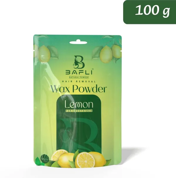 Bafli_Hair_removal_herbal_wax_powder_for_body_and_bikini_and_face_|NEEM_Powder_(100_g)