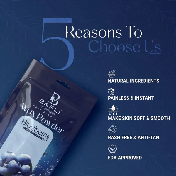 Bafli_Hair_removal_herbal_wax_powder_for_body_and_bikini_and_face_|_BLUEBERRY_Powder_(100_g)