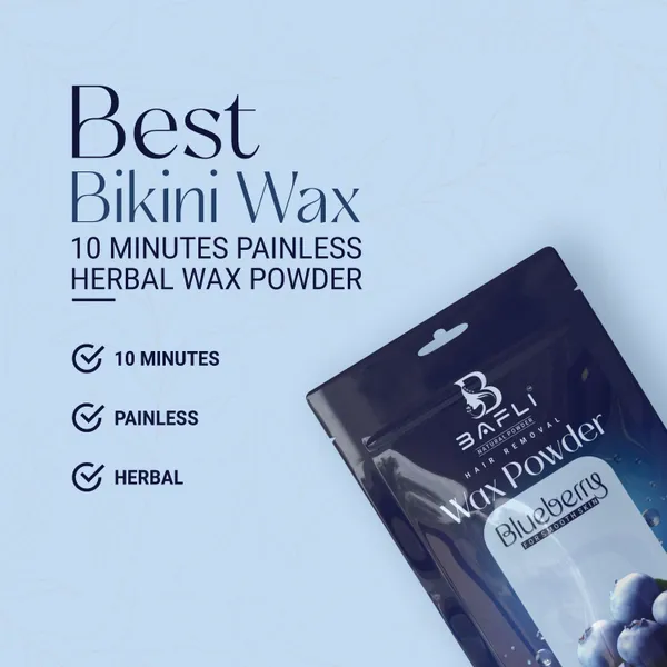 Bafli_Hair_removal_herbal_wax_powder_for_body_and_bikini_and_face_|_BLUEBERRY_Powder_(100_g)
