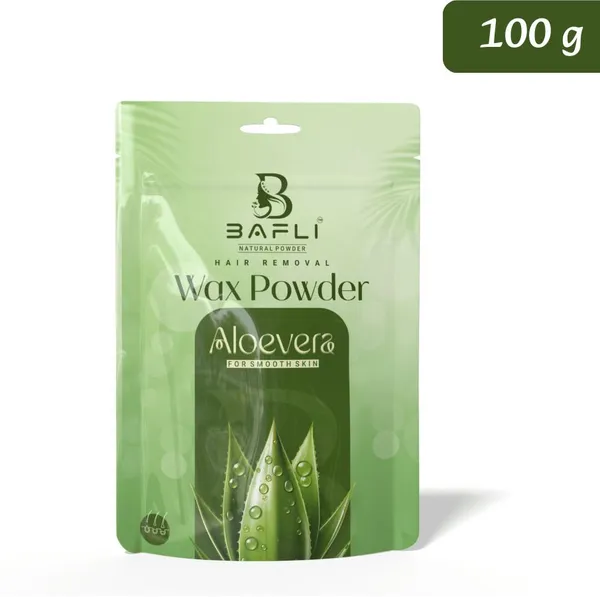Bafli_Hair_removal_herbal_wax_powder_for_body_and_bikini_and_face_|_ALOVERA_Powder_(100_g)