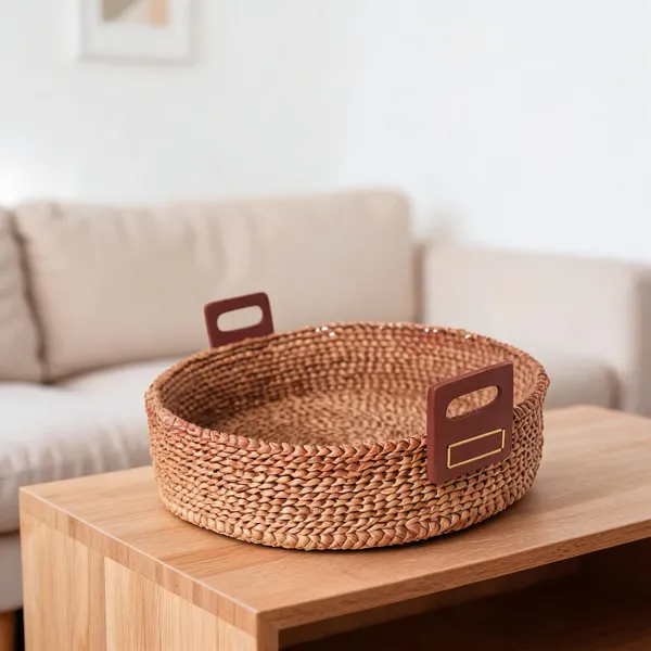 Hogla_Round_Basket(With_wooden_Handles)