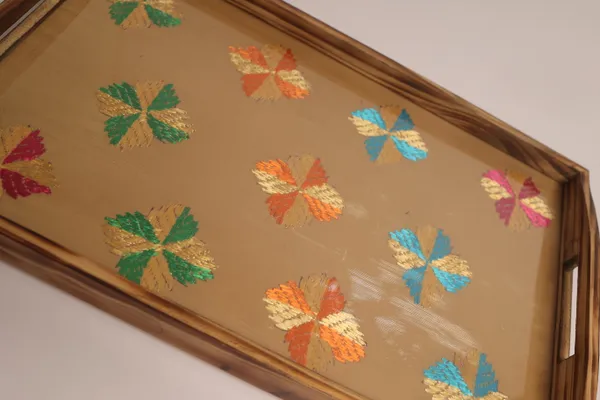 Phulkari_Serving_Tray-_Multi_Golden