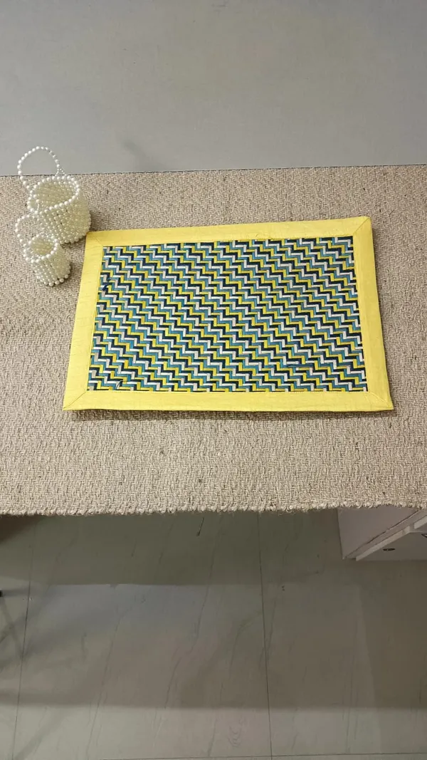 Sitalpati_Placemat-_Yellow