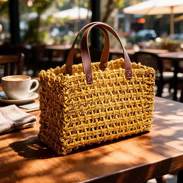 Mesh_Bag-_Blue(With_Leather_Handles)