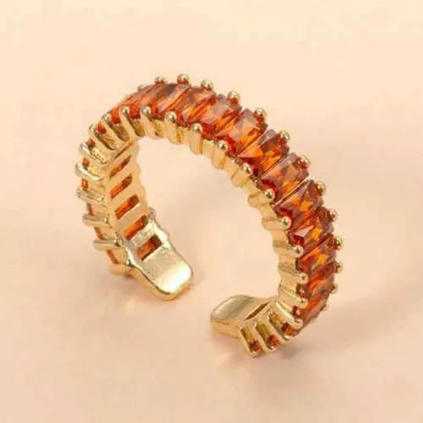 Gold_And_Orange_Brass_Ring_For_Women