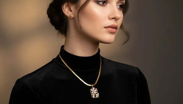 Gold_Tone_Floral_Pendant_Necklace_for_Women
