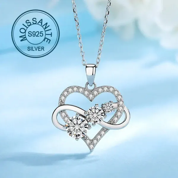Silver-Tone_Moissanite_Heart_Pendant_Necklace_for_Women
