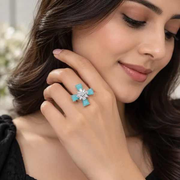 Silver_Brass_Cross_Ring_For_Women