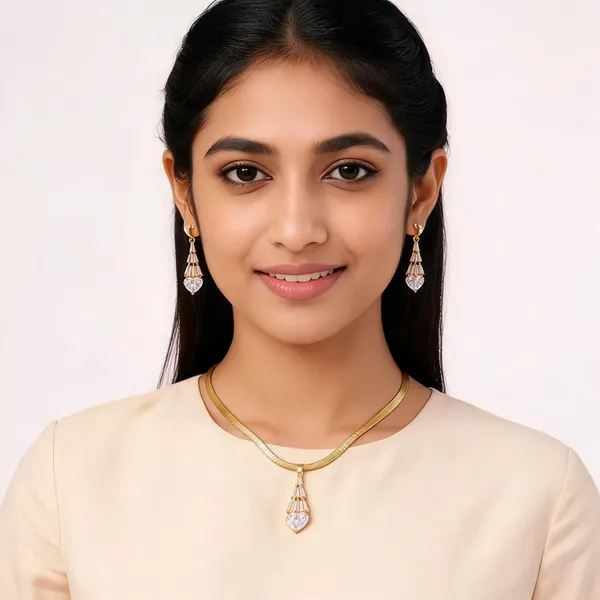 Gold_Brass_Drop_Necklace_For_Women
