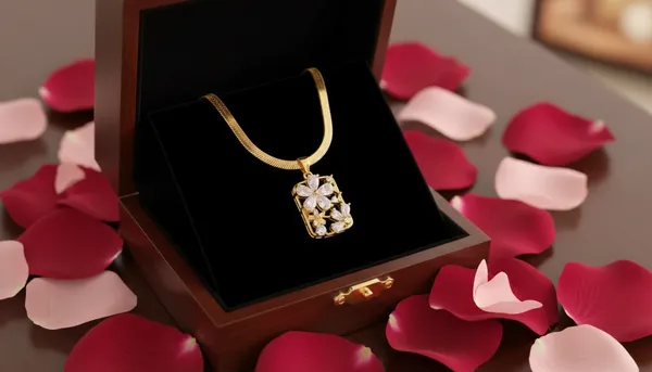 Gold_Tone_Floral_Pendant_Necklace_for_Women