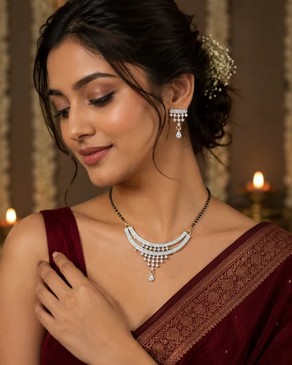 Silver_And_Black_Brass_Mangalsutra_Set_For_Women
