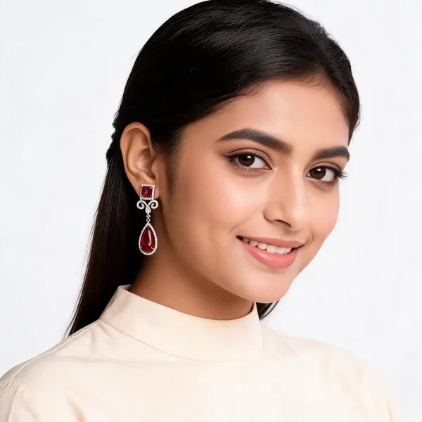 Red_Brass_Drop_Earrings_For_Women