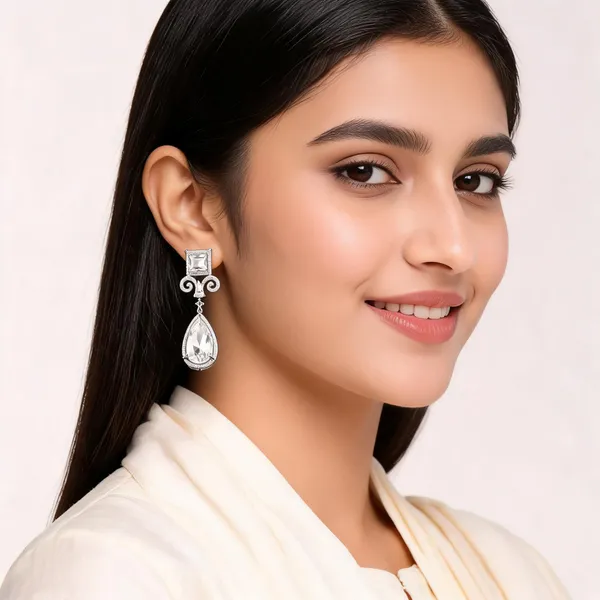 Silver_Brass_Drop_Earrings_For_Women