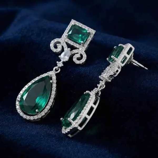 Green_Brass_Drop_Earrings_For_Women