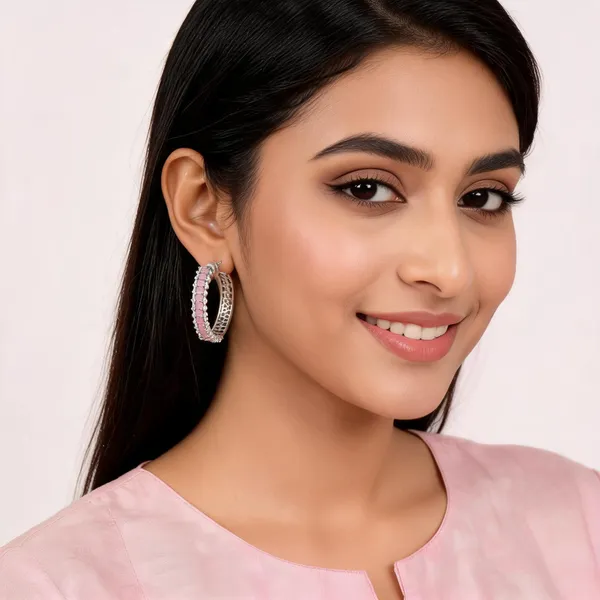 Silver_Brass_Hoop_Earrings_For_Women