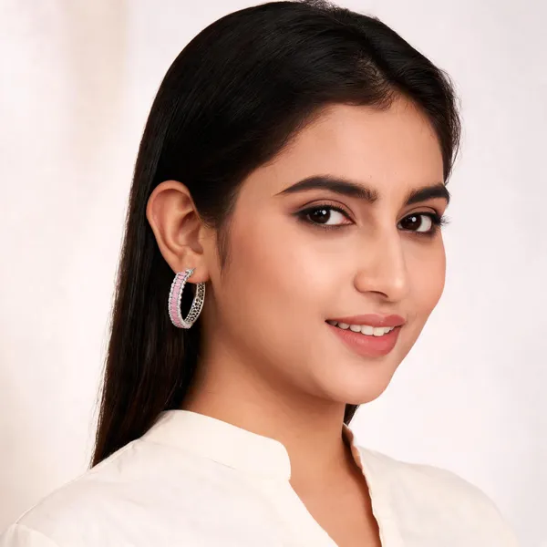 Silver_Brass_Hoop_Earrings_For_Women