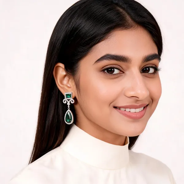 Green_Brass_Drop_Earrings_For_Women