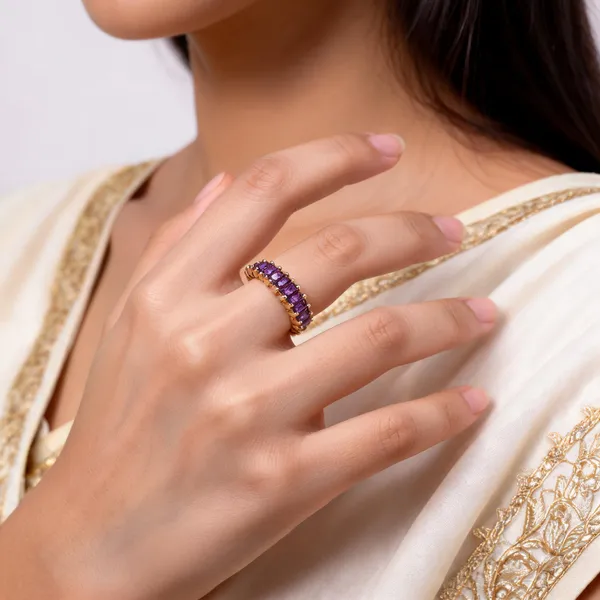 Purple_Brass_Ring_For_Women