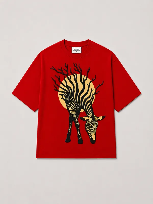 Zebra_Puff_Tee_Red