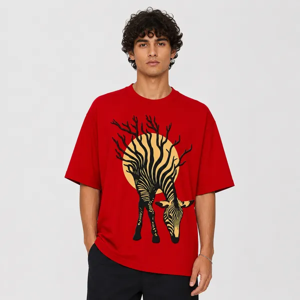 Zebra_Puff_Tee_Red