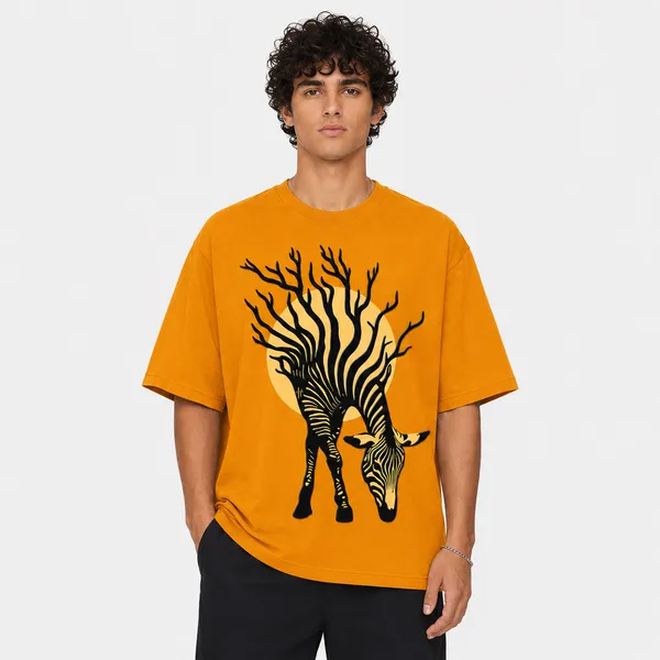Zebra_Puff_Tee_Mustard_Yellow