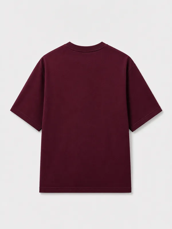 Snoopy_Tee_Dark_Burgundy