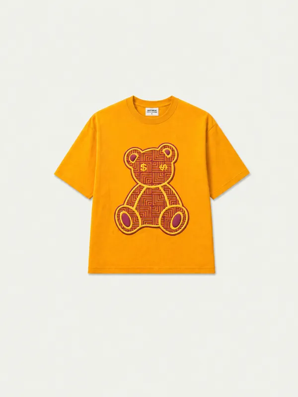Puff_Bear_Tee_Mustard_Gold