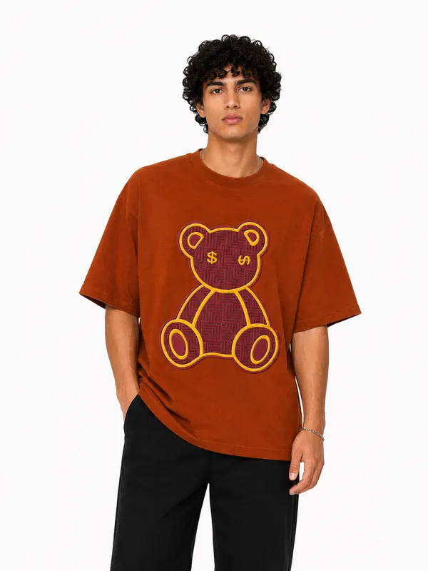 Puff_Bear_Tee_Rust_Brown