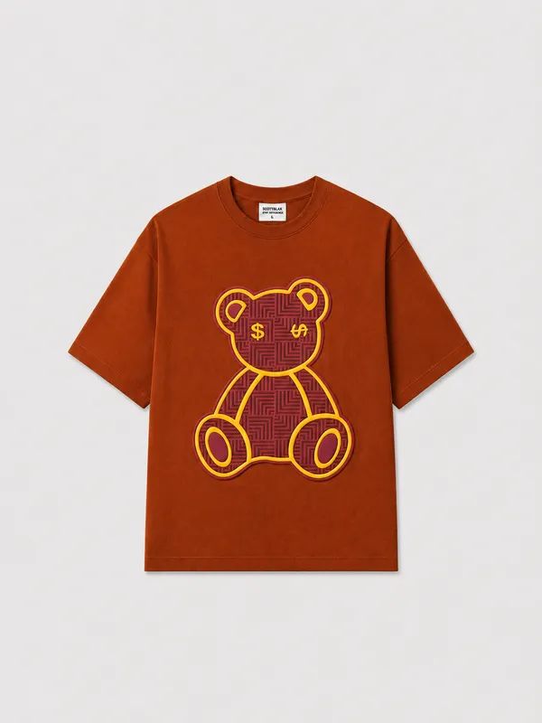 Puff_Bear_Tee_Rust_Brown