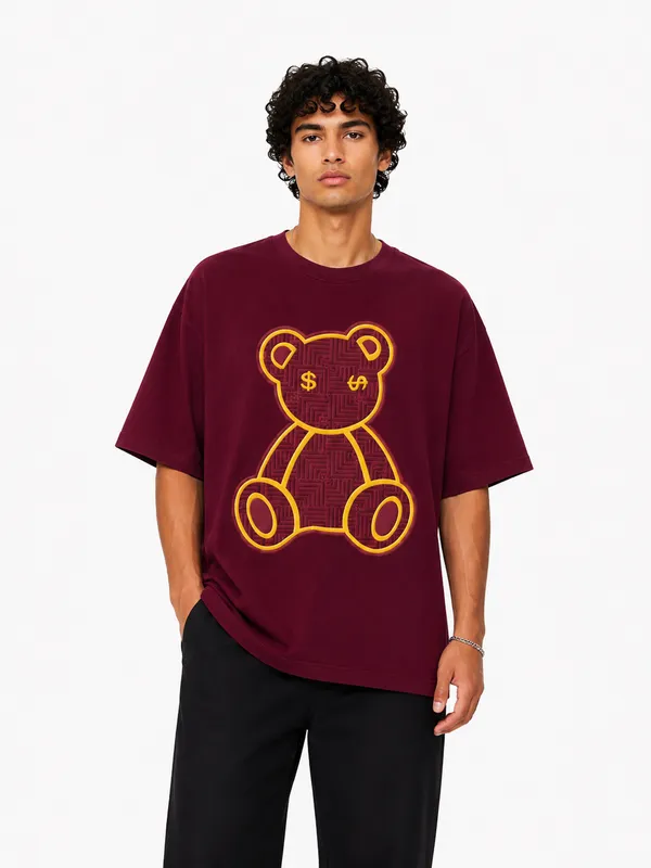Puff_Bear_Tee_Wine_Burgundy