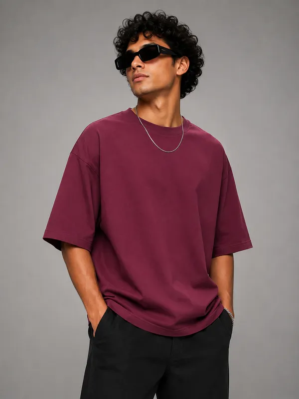 Plain_Light_Maroon_T_Shirt