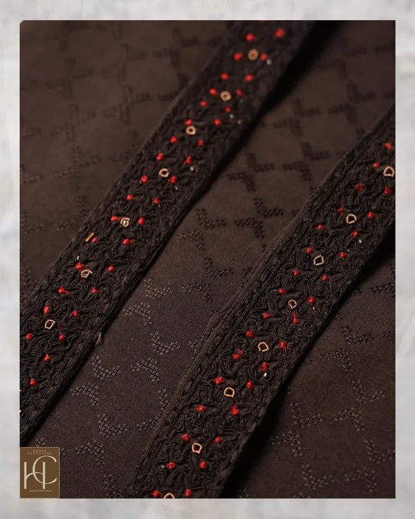 Yamni_Black_Premium_Embroidered_Unstitched_Kurta_Pajama_For_Men_Set_Black_2