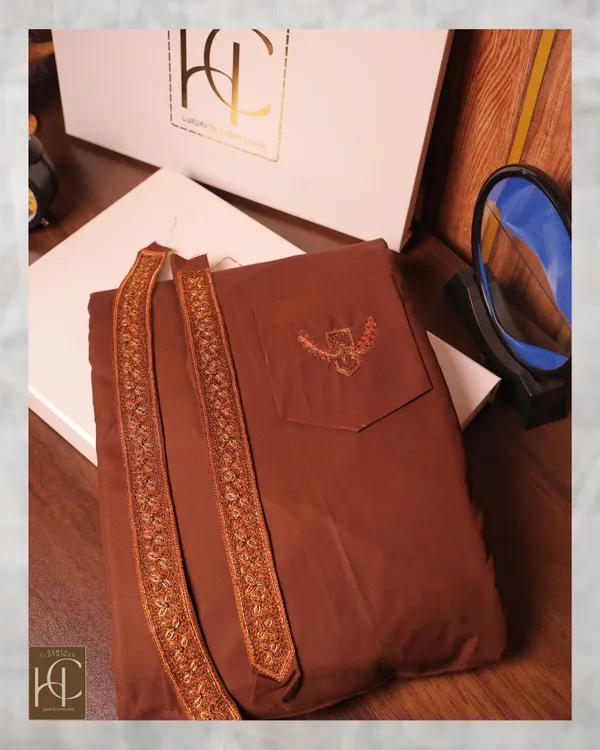 Egyptian_Cotton_Kurta_Pajama_For_Men_Mustard_Brown_Mustard_Brown