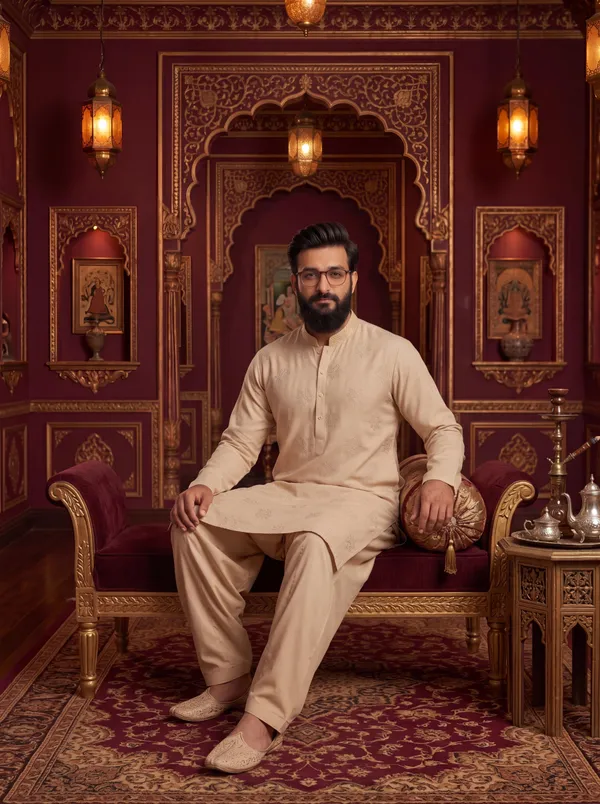 Royal_Armani_Style_Kurta_Pajama_For_Men_Dusty_Cream_Dusty_Cream