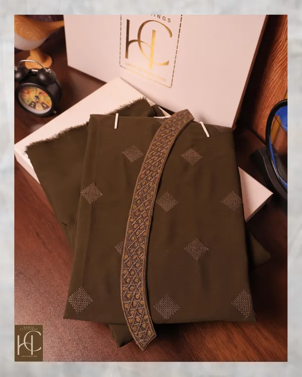 Royal_Armani_Gold_Kurta_Pajama_For_Men_Mehndi_Green_Mendi_Green