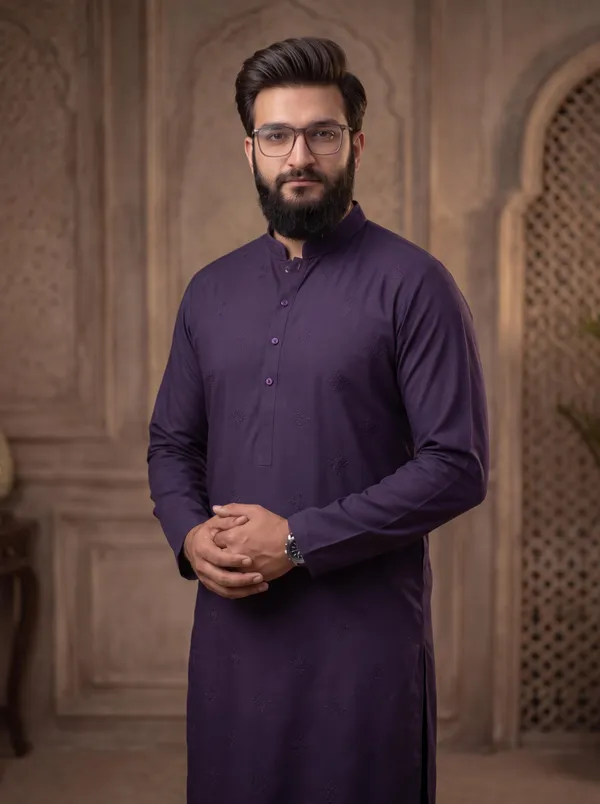 Royal_Armani_Signature_Kurta_Pajama_For_Men_Navy_Blue_Navy_Blue