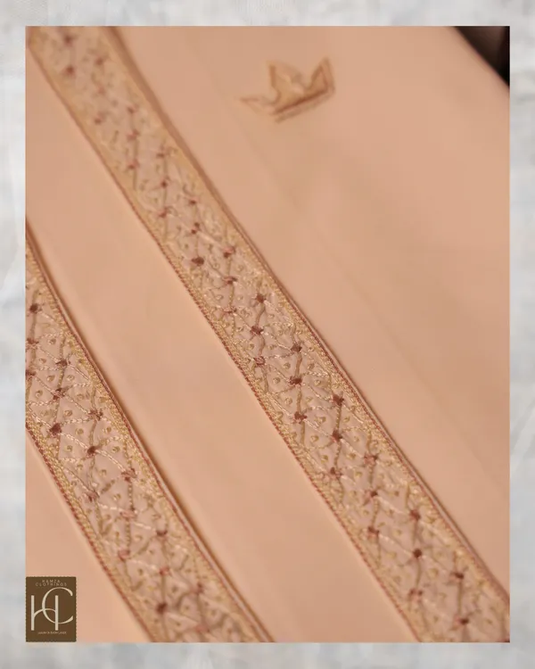 Pashto_Afghan_Kurta_Pajama_For_Men_Cream_Handmade_Resham_Work_Cream
