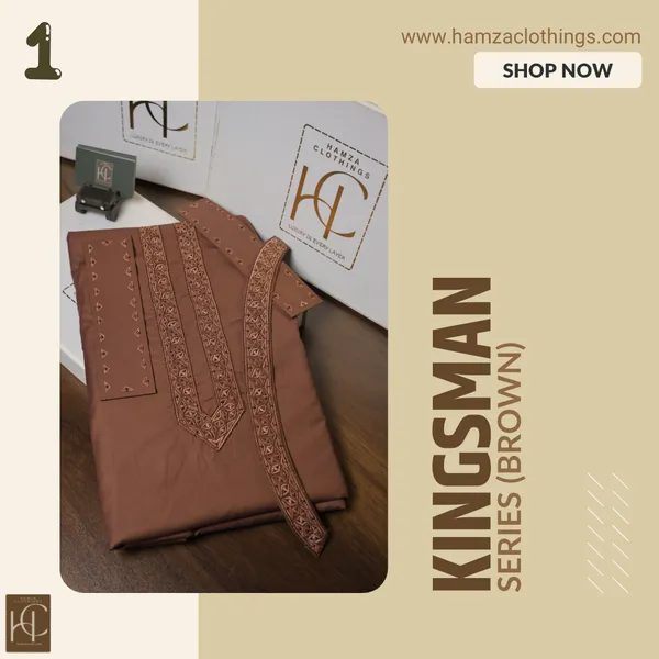 Kingsman_Premium_Kurta_Pajama_Collection_Brown_Brown