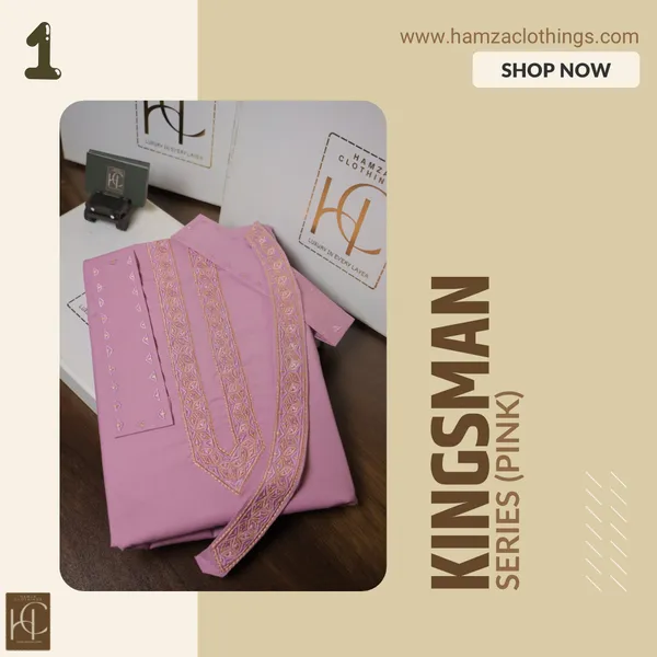 Kingsman_Premium_Kurta_Pajama_Collection_Pink_Pink