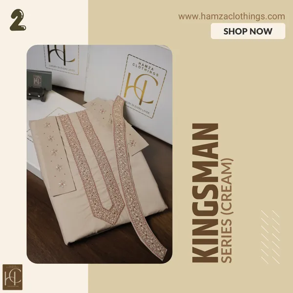 Kingsman_Premium_Kurta_Pajama_Collection_Cream_Cream