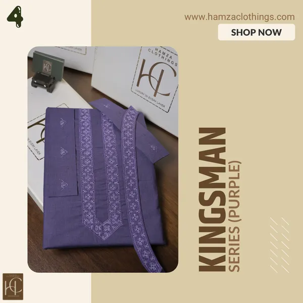 Kingsman_Premium_Kurta_Pajama_Collection_Purple_Purple