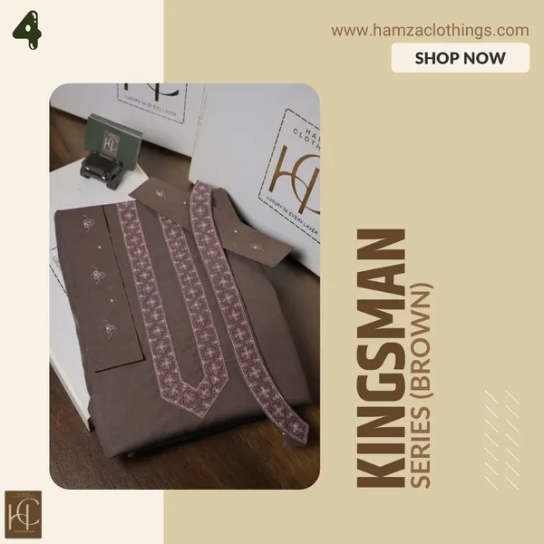 Kingsman_Premium_Kurta_Pajama_Collection_Brown_Brown