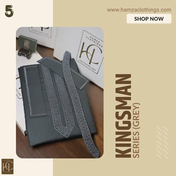 Kingsman_Premium_Kurta_Pajama_Collection_Grey_Grey