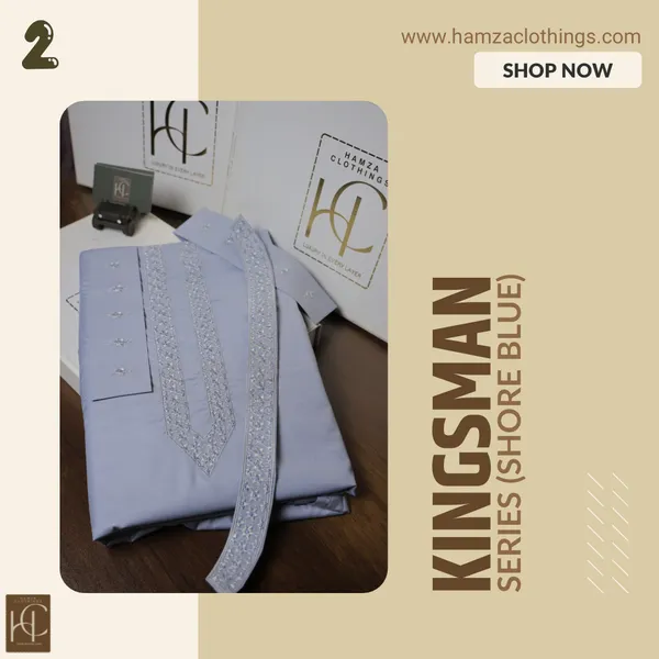 Kingsman_Premium_Kurta_Pajama_Collection_Shore_Blue_Shore_Blue