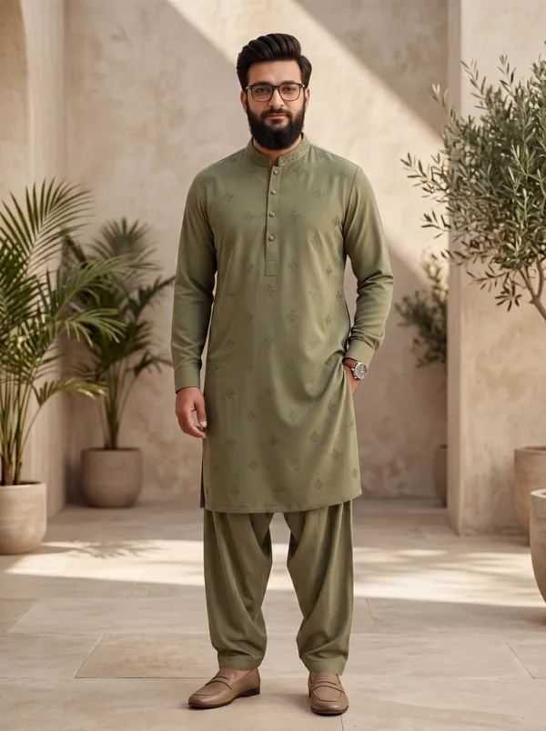 Royal_Armani_Premium_Kurta_Pajama_For_Men_Sage_Green