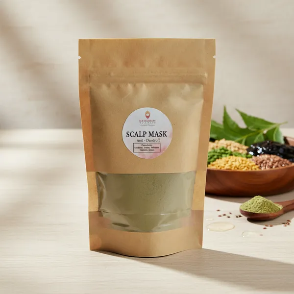Scalp_Mask_with_Neem,_Tulasi_&_Mint_|_Oil_&_Buildup_Care_|_Navavedam_Wellness