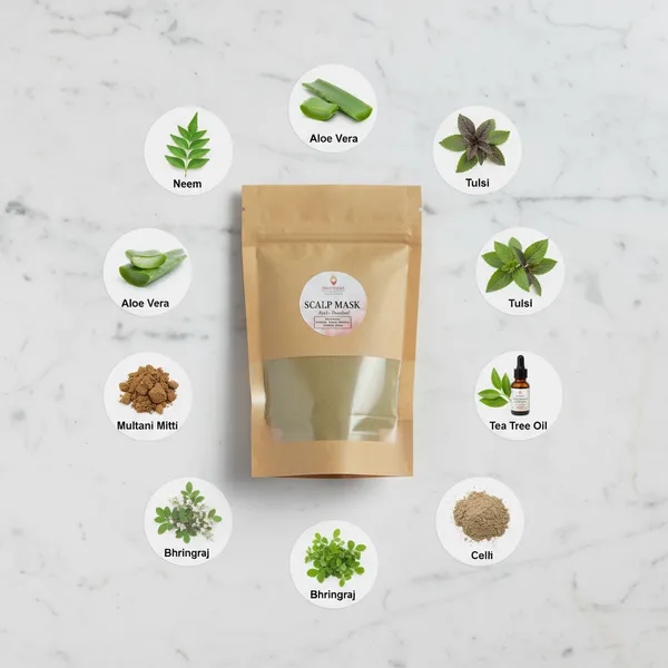 Scalp_Mask_with_Neem,_Tulasi_&_Mint_|_Oil_&_Buildup_Care_|_Navavedam_Wellness
