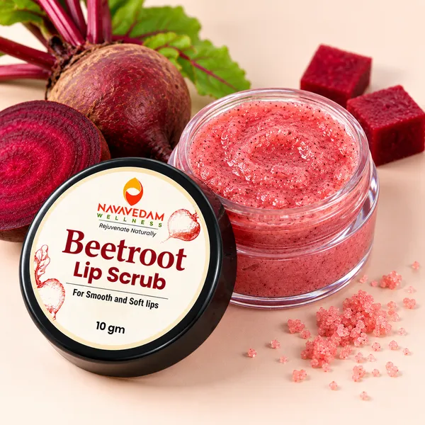 Beetroot_Lip_Scrub_with_Jojoba_&_Almond_Oil_|_Gentle_Lip_Exfoliator_|_Navavedam_Wellness